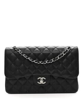 Chanel Caviar Quilted Jumbo Double Flap #270814C77B